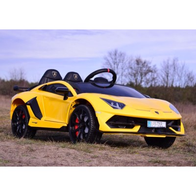 ORYGINALNE LAMBORGHINI SVJ PEŁNA OPCJA, MIĘKKIE KOŁA, MIĘKKIE SIEDZENIE/HL328