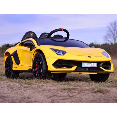 ORYGINALNE LAMBORGHINI SVJ PEŁNA OPCJA, MIĘKKIE KOŁA, MIĘKKIE SIEDZENIE/HL328