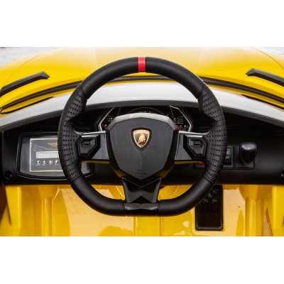 ORYGINALNE LAMBORGHINI SVJ PEŁNA OPCJA, MIĘKKIE KOŁA, MIĘKKIE SIEDZENIE/HL328