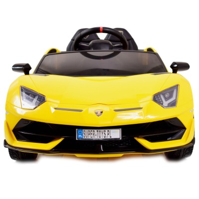 ORYGINALNE LAMBORGHINI SVJ PEŁNA OPCJA, MIĘKKIE KOŁA, MIĘKKIE SIEDZENIE/HL328