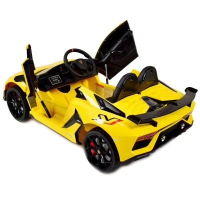 ORYGINALNE LAMBORGHINI SVJ PEŁNA OPCJA, MIĘKKIE KOŁA, MIĘKKIE SIEDZENIE/HL328