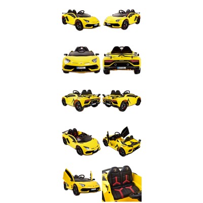 ORYGINALNE LAMBORGHINI SVJ PEŁNA OPCJA, MIĘKKIE KOŁA, MIĘKKIE SIEDZENIE/HL328