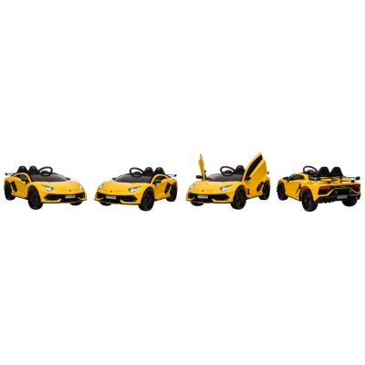 ORYGINALNE LAMBORGHINI SVJ PEŁNA OPCJA, MIĘKKIE KOŁA, MIĘKKIE SIEDZENIE/HL328