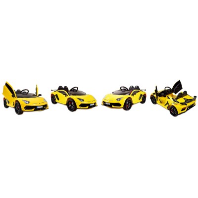ORYGINALNE LAMBORGHINI SVJ PEŁNA OPCJA, MIĘKKIE KOŁA, MIĘKKIE SIEDZENIE/HL328