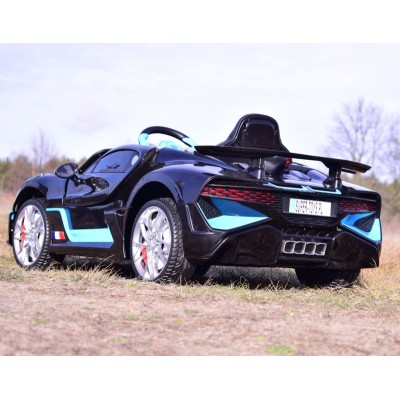 ORYGINALNE BUGATTI DIVO PEŁNA OPCJA, MIĘKKIE KOŁA, MIĘKKIE SIEDZENIE/HL338