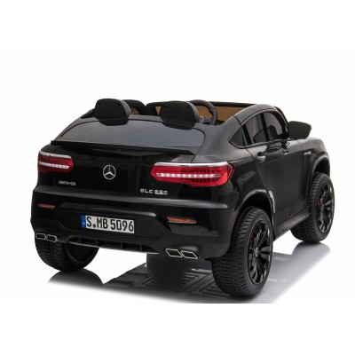 MERCEDES GLC 63S LICENCJA, 4X4, 2x12V, MIĘKKIE KOŁA EVA, MIĘKKIE SIEDZENIE, WALIZKA, FULL OPCJA/XMX608