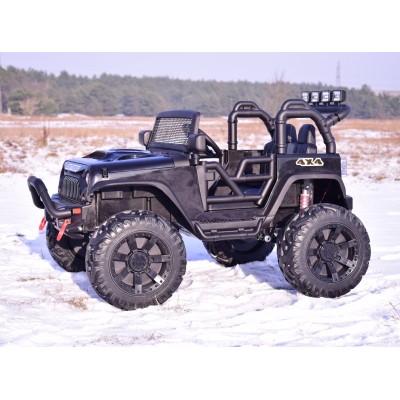 JEEP NA AKUMULATOR BROTHERS , WSPOMAGANIE KIEROWNICY, MIĘKKIE KOŁA, MIĘKKIE SIEDZENIE 24V - 400W/JEEP-JC-666