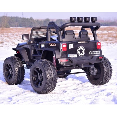 JEEP NA AKUMULATOR BROTHERS , WSPOMAGANIE KIEROWNICY, MIĘKKIE KOŁA, MIĘKKIE SIEDZENIE 24V - 400W/JEEP-JC-666