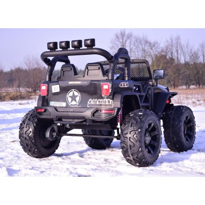 JEEP NA AKUMULATOR BROTHERS , WSPOMAGANIE KIEROWNICY, MIĘKKIE KOŁA, MIĘKKIE SIEDZENIE 24V - 400W/JEEP-JC-666