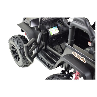 JEEP NA AKUMULATOR BROTHERS , WSPOMAGANIE KIEROWNICY, MIĘKKIE KOŁA, MIĘKKIE SIEDZENIE 24V - 400W/JEEP-JC-666