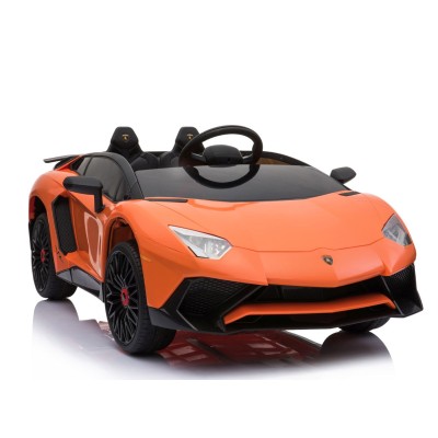 ORYGINALNE LAMBORGHINI AVENTADOR PEŁNA OPCJA, MIĘKKIE KOŁA, MIĘKKIE SIEDZENIE/BDM0913