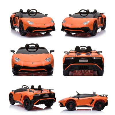 ORYGINALNE LAMBORGHINI AVENTADOR PEŁNA OPCJA, MIĘKKIE KOŁA, MIĘKKIE SIEDZENIE/BDM0913