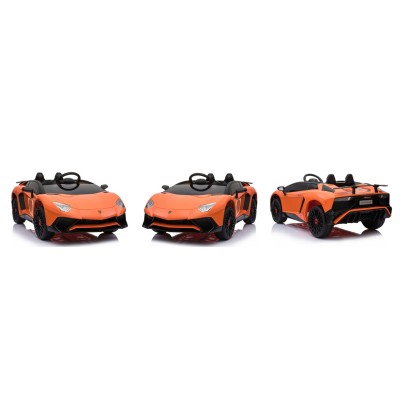 ORYGINALNE LAMBORGHINI AVENTADOR PEŁNA OPCJA, MIĘKKIE KOŁA, MIĘKKIE SIEDZENIE/BDM0913