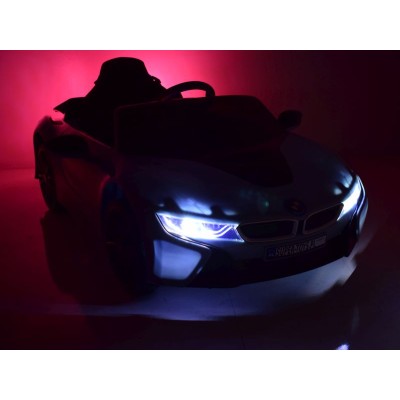 ORYGINALNE BMW I8 - MIĘKKIE KOŁA, MIĘKKIE SIEDZENIE/JE1001