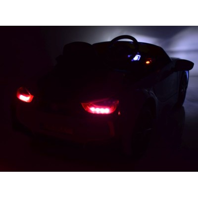 ORYGINALNE BMW I8 - MIĘKKIE KOŁA, MIĘKKIE SIEDZENIE/JE1001
