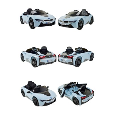 ORYGINALNE BMW I8 - MIĘKKIE KOŁA, MIĘKKIE SIEDZENIE/JE1001