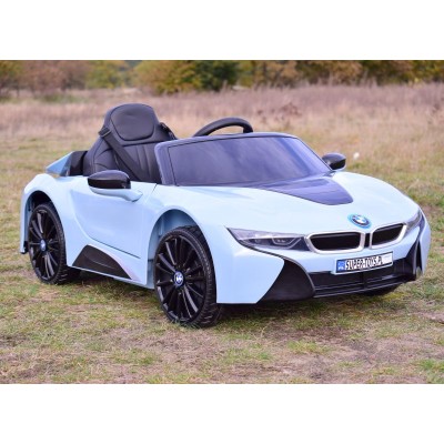 ORYGINALNE BMW I8 - MIĘKKIE KOŁA, MIĘKKIE SIEDZENIE/JE1001