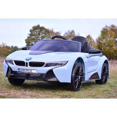 ORYGINALNE BMW I8 - MIĘKKIE KOŁA, MIĘKKIE SIEDZENIE/JE1001