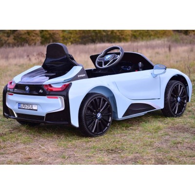 ORYGINALNE BMW I8 - MIĘKKIE KOŁA, MIĘKKIE SIEDZENIE/JE1001