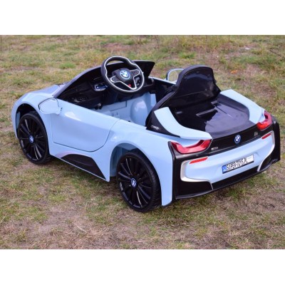 ORYGINALNE BMW I8 - MIĘKKIE KOŁA, MIĘKKIE SIEDZENIE/JE1001