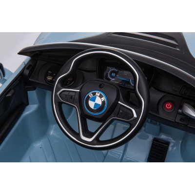 ORYGINALNE BMW I8 - MIĘKKIE KOŁA, MIĘKKIE SIEDZENIE/JE1001