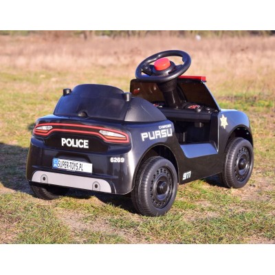 PIERWSZY SAMOCHODZIK POLICYJNY NA AKUMULATOR, POLICJA , DŹWIĘKI/CH9958A