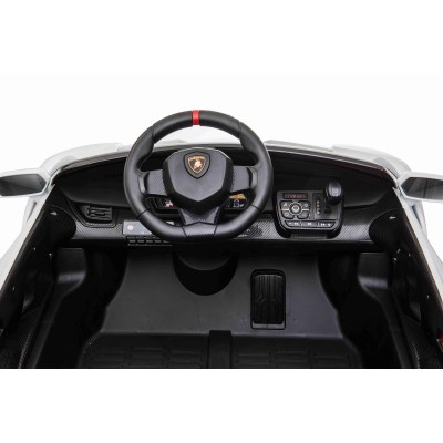ORYGINALNE LAMBORGHINI VENENO NA AKUMULATOR, MIĘKKIE KOŁA, MIĘKKIE SIEDZENIE/XMX615