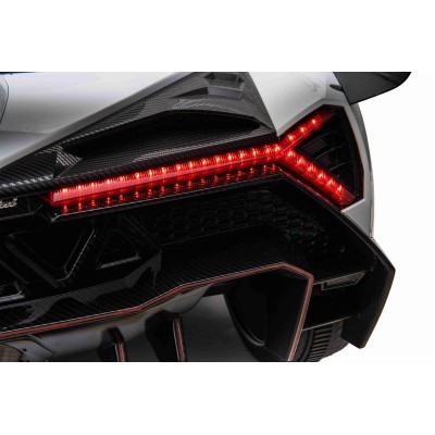 ORYGINALNE LAMBORGHINI VENENO NA AKUMULATOR, MIĘKKIE KOŁA, MIĘKKIE SIEDZENIE/XMX615