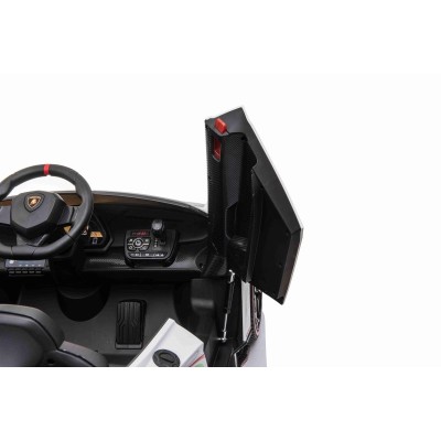 ORYGINALNE LAMBORGHINI VENENO NA AKUMULATOR, MIĘKKIE KOŁA, MIĘKKIE SIEDZENIE/XMX615