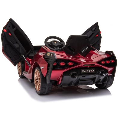 ORYGINALNE LAMBORGHINI SIAN, MIĘKKIE KOŁA, MIĘKKIE SIEDZENIE, LAKIER, 4x4, FUNKCJA BUJANIA - FULL OPCJA/QLS6388