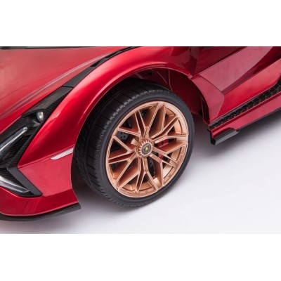 ORYGINALNE LAMBORGHINI SIAN, MIĘKKIE KOŁA, MIĘKKIE SIEDZENIE, LAKIER, 4x4, FUNKCJA BUJANIA - FULL OPCJA/QLS6388