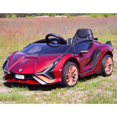 ORYGINALNE LAMBORGHINI SIAN, MIĘKKIE KOŁA, MIĘKKIE SIEDZENIE, LAKIER, 4x4, FUNKCJA BUJANIA - FULL OPCJA/QLS6388