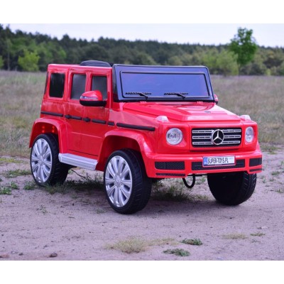 MERCEDES G500 NA AKUMULATOR  MIĘKKIE KOŁA EVA, MIĘKKIE SIEDZENIE, LAKIEROWANY FULL OPCJA/JJ2077