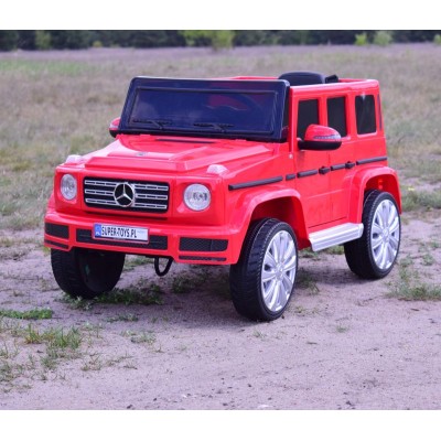 MERCEDES G500 NA AKUMULATOR  MIĘKKIE KOŁA EVA, MIĘKKIE SIEDZENIE, LAKIEROWANY FULL OPCJA/JJ2077
