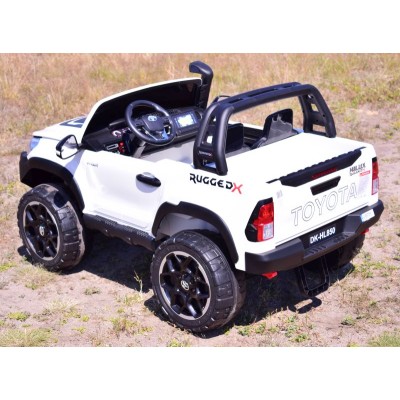 ORYGINALNA TOYOTA HILUX, 2X12V10AH W WALIZCE, PANEL SPORT, RADIO FM  4X4/DKHL850