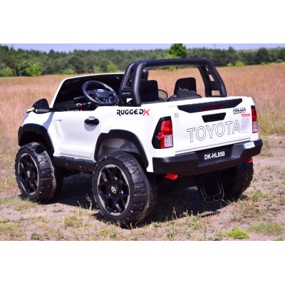 ORYGINALNA TOYOTA HILUX, 2X12V10AH W WALIZCE, PANEL SPORT, RADIO FM  4X4/DKHL850