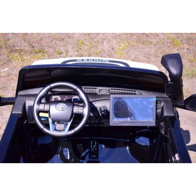 ORYGINALNA TOYOTA HILUX, 2X12V10AH W WALIZCE,MP4, LAKIER, FULL OPCJA 4X4 /DKHL850