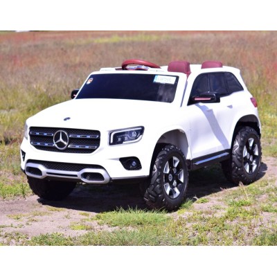 AUTO NA AKUMULATOR MERCEDES GLB, FUNKCJA BUJANIA, MIĘKKIE SIEDZENIE, MIĘKKIE KOŁA NOWOŚĆ/BDQ1201
