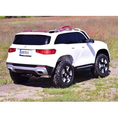 AUTO NA AKUMULATOR MERCEDES GLB, FUNKCJA BUJANIA, MIĘKKIE SIEDZENIE, MIĘKKIE KOŁA NOWOŚĆ/BDQ1201
