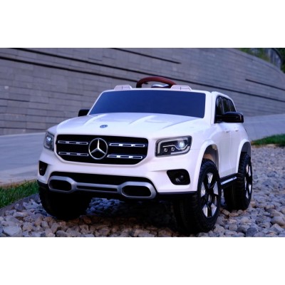 AUTO NA AKUMULATOR MERCEDES GLB, FUNKCJA BUJANIA, MIĘKKIE SIEDZENIE, MIĘKKIE KOŁA NOWOŚĆ/BDQ1201