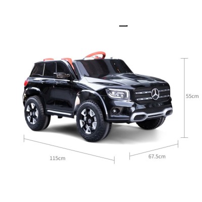 AUTO NA AKUMULATOR MERCEDES GLB, FUNKCJA BUJANIA,  MIĘKKIE SIEDZENIE, MIĘKKIE KOŁA, LAKIER NOWOŚĆ/BDQ1201