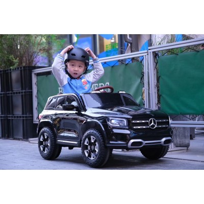 AUTO NA AKUMULATOR MERCEDES GLB, FUNKCJA BUJANIA,  MIĘKKIE SIEDZENIE, MIĘKKIE KOŁA, LAKIER NOWOŚĆ/BDQ1201