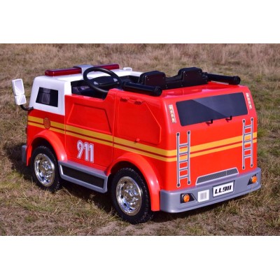 MEGA STRAŻ POŻARNA Z DŹWIĘKAMI, FUNKCJĄ BUJANIA, MEGAFONEM I DODATKOWYM WYPOSAŻENIEM, SUPER WERSJA/LL911