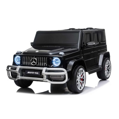 MERCEDES G63 AMG DLA 2 DZIECI, 24V, 4X4,  MIĘKKIE KOŁA EVA, MIĘKKIE SIEDZENIE, FULL OPCJA/S-307