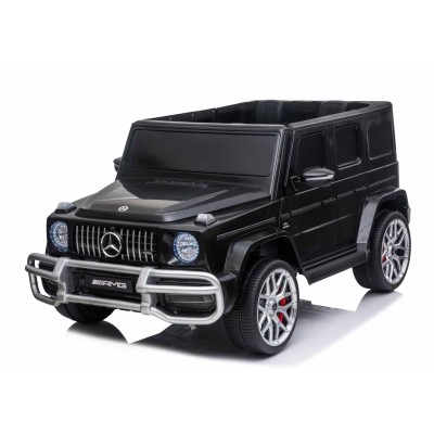 MERCEDES G63 AMG DLA 2 DZIECI, 24V, 4X4,  MIĘKKIE KOŁA EVA, MIĘKKIE SIEDZENIE, FULL OPCJA/S-307