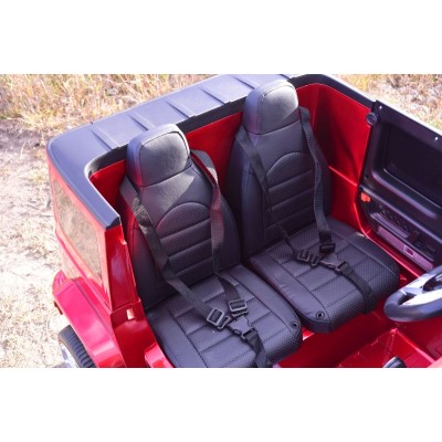 MERCEDES G63 AMG DLA 2 DZIECI, 24V, 4X4,  MIĘKKIE KOŁA EVA, MIĘKKIE SIEDZENIE, LAKIER POLEROWANY FULL OPCJA/S-307