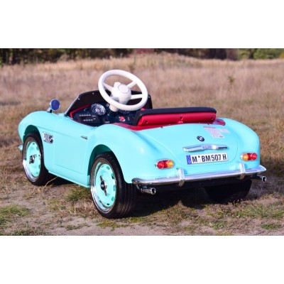 ORYGINALNE BMW 507, MIĘKKIE KOŁA, MIĘKKIE SIEDZENIE, FUNKCJA BUJANIA, FULL OPCJA/SX1938