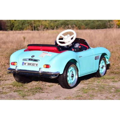 ORYGINALNE BMW 507, MIĘKKIE KOŁA, MIĘKKIE SIEDZENIE, FUNKCJA BUJANIA, FULL OPCJA/SX1938