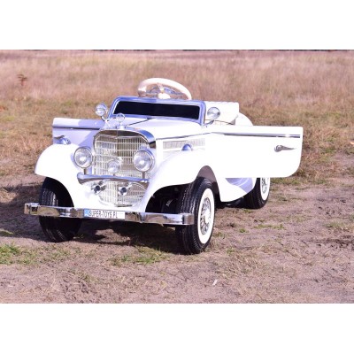 MERCEDES  RETRO TYP 540K DLA DZIECKA I DLA RODZICA, MIĘKKIE KOŁA EVA, MIĘKKIE SIEDZENIE,  FULL OPCJA/A200