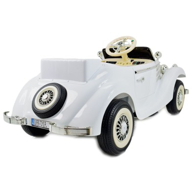 MERCEDES  RETRO TYP 540K DLA DZIECKA I DLA RODZICA, MIĘKKIE KOŁA EVA, MIĘKKIE SIEDZENIE,  FULL OPCJA/A200